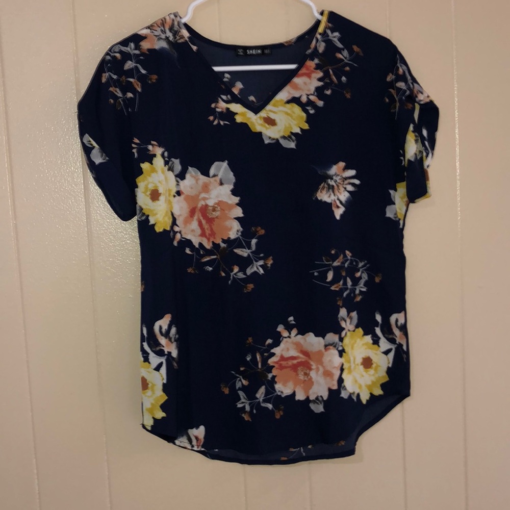 Shein Foral Shirt